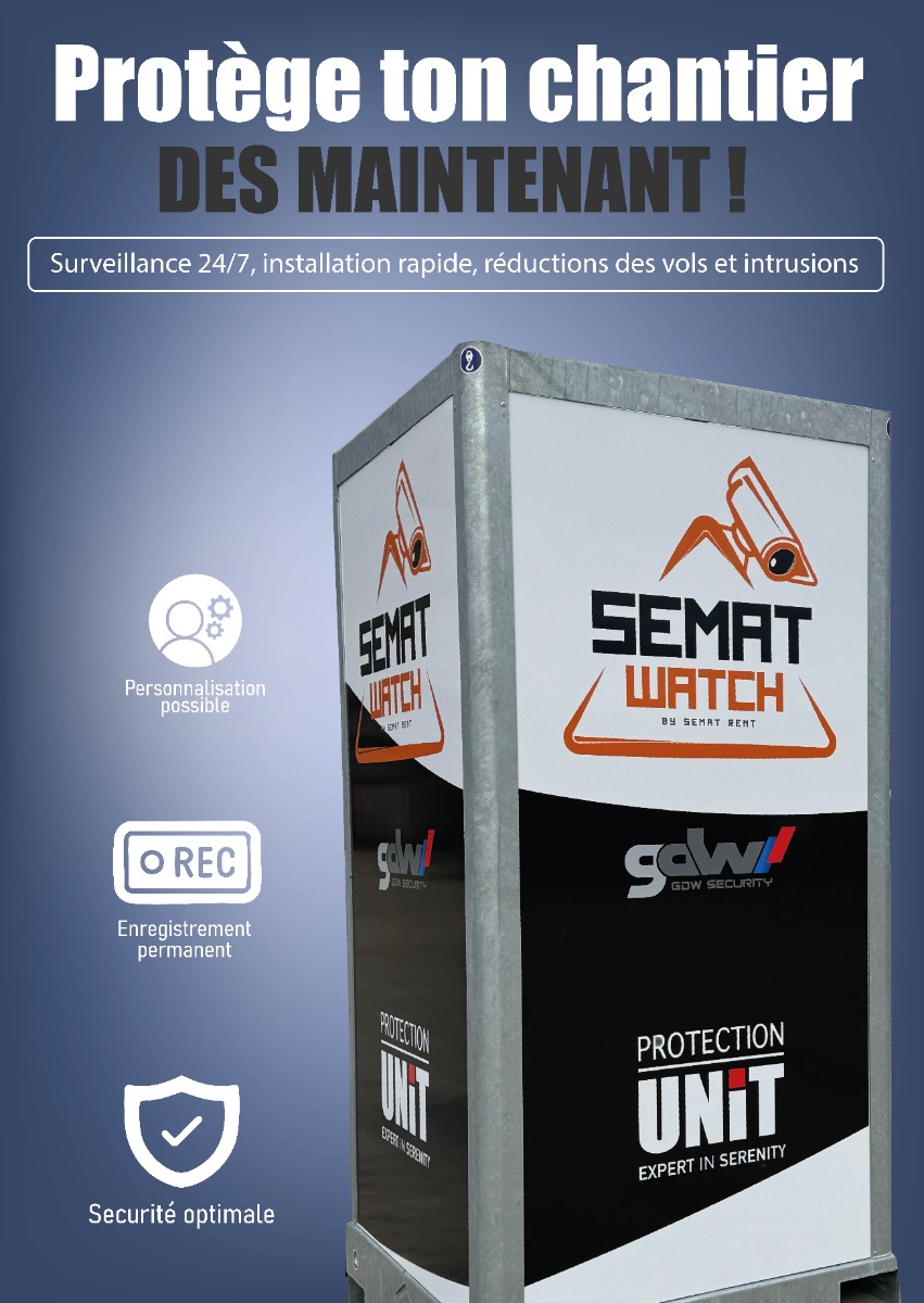 Les mâts de sécurité bientôt disponible chez semat !